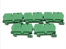 Weidmuller ZPE 6 PE Earth Terminal Block 6mm² DIN Rail Green/Yellow 1608670000