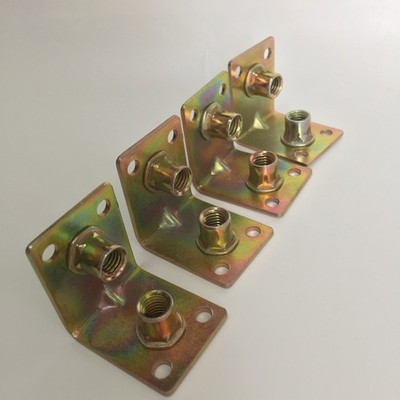 4 Flyware & Internal Mounting Steel Bracket W/M8 Travel Hole Line Array Speaker