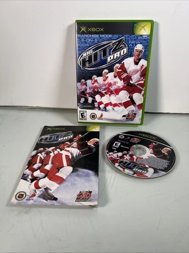 New ListingNHL Hitz Pro Xbox Original 2003 Complete with Manual CIB "TESTED