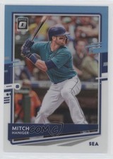 2020 Panini Donruss Optic Retail Carolina Blue & White Prizm Mitch Haniger 6h5