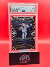 2020 Select Rookie Refractor Zebra SSP #7 Bo Bichette RC PSA 9