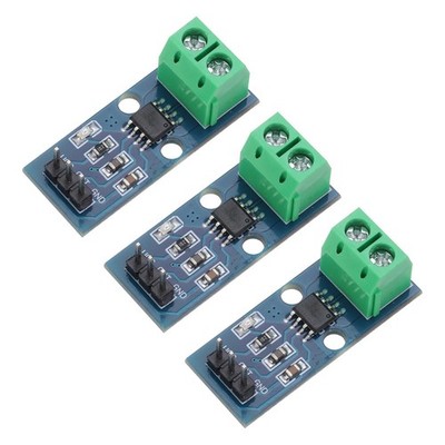 20A Hall Sensor Modul zur AC/DC Stromerkennung 3er Pack