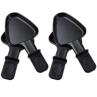 4X Universal Raclette PfäNnchen Dreieckig Emailliert