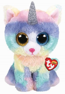 Ty - Beanie Boos - Heather, Katze, large 42cm