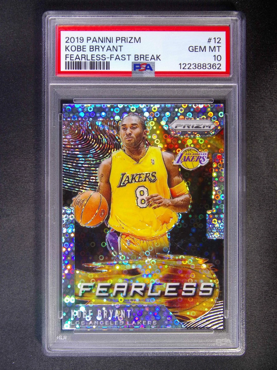 Panini Kobe Bryant 10 Graded Basketball Sports Trading Cards