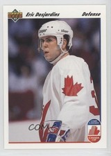 1991-92 Upper Deck Canada Cup UD Logo Hologram Eric Desjardins #504 16jy