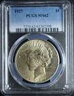 1927 Peace Dollar PCGS MS62