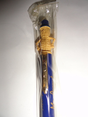 PLANTERS PEANUT MR. PEANUT MECHANICAL PENCIL W/PEANUT ON TOP,NEW IN PKG 1950-70
