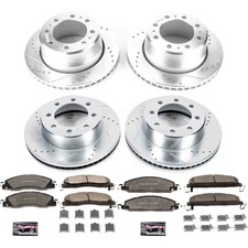Power Stop K7141-36 Z36 Severe-duty Truck And Tow 1-click Brake Kit Front And Re