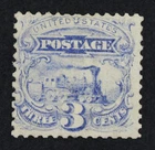 CKStamps: US Stamps Collection Scott#114 3c Pictorial Unused Regum