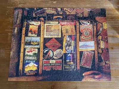 Springbok BON VOYAGE 500 Piece Puzzle Plus Series 1990 Complete Vintage