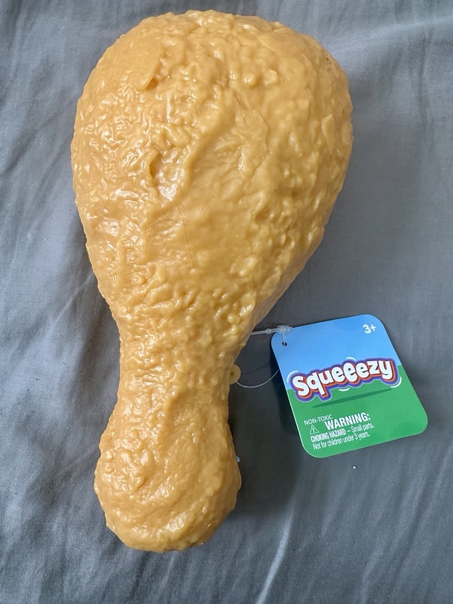 Toymendous SUNNY DAYS Chicken Drumstick Squishy Stress Toy
