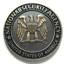 Challenge Coin NSA National Security Agency original
