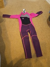 Wetsuit Kids Scuba Donkey Full Long Sleeve Swim Scuba Surf Pink Purple Youth 10