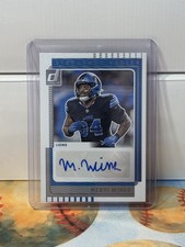 2025 Panini Donruss  Mekhi Wingo  Signatures Series Detroit Lions Auto #SS-MWO