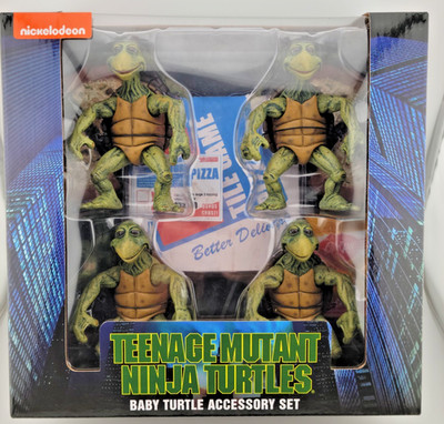 TMNT NECA 1990 Movie SDCC 2018 7-Inch Figure 4-Pack Box Set New Sealed