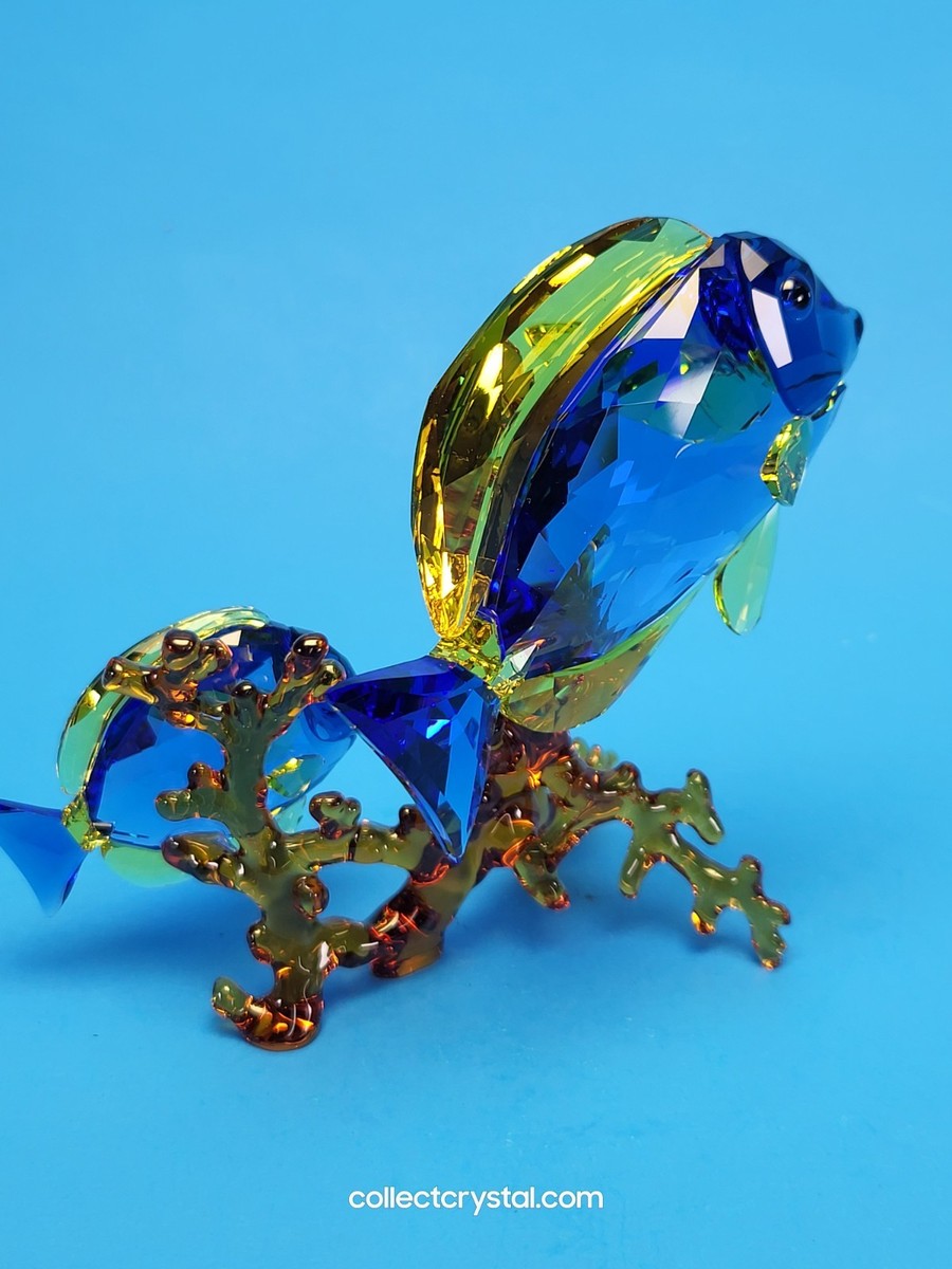 SWAROVSKI CRYSTAL PARADISE DOCTORFISH COUPLE # 5223194 DOCTOR FISH