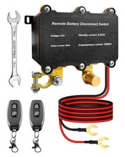 12V 500A Remote Battery Disconnect Switch, Battery Kill Switch for Car Kill S...