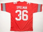 Chris Spielman Signed Ohio State Buckeyes Jersey (JSA) Detroit Lion LB 1988-1995 — photo 1
