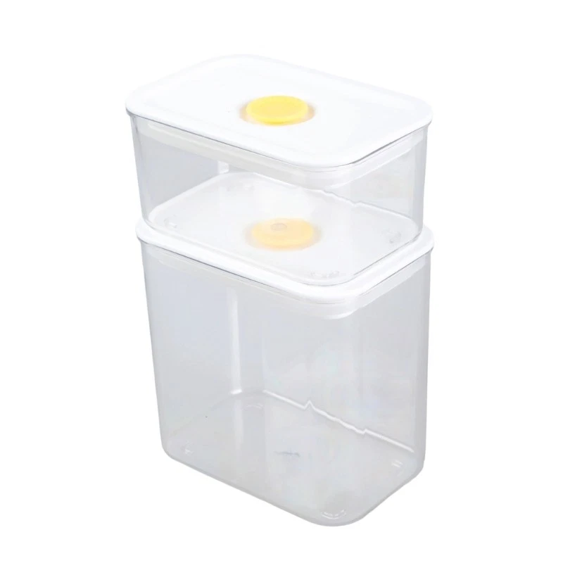 Set of 6 Clear Plastic Organizers for Efficient Kitchen Cabinet Storage