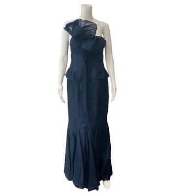 $3250 J. Mendel Blue Mermaid Chiffon Strapless Ruffle Long Gown Dress size 8 | eBay $3250 J. Mendel Blue Mermaid Chiffon Strapless Ruffle Long Gown Dress size 8 | eBay