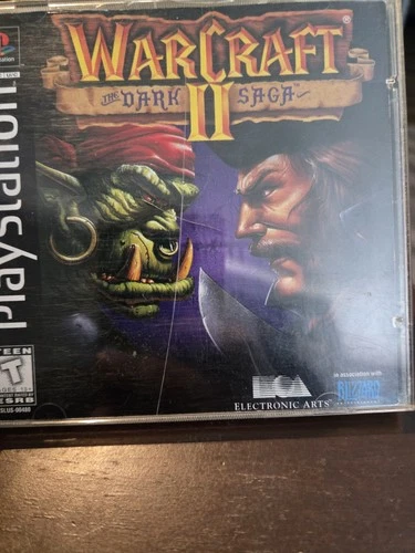 Warcraft 2 the Dark Saga PS1 Complete in Box (Tested)