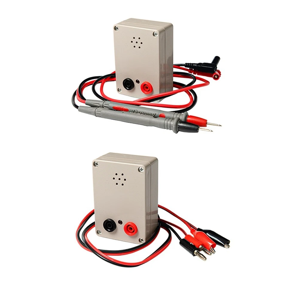 Testeur Buzzer 9V pour Continuité Fil et Câble avec Alertes Visuelles et Sonor - Photo 4/4