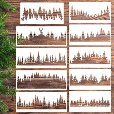 Pine Tree Stencil Tree Stencils for Painting