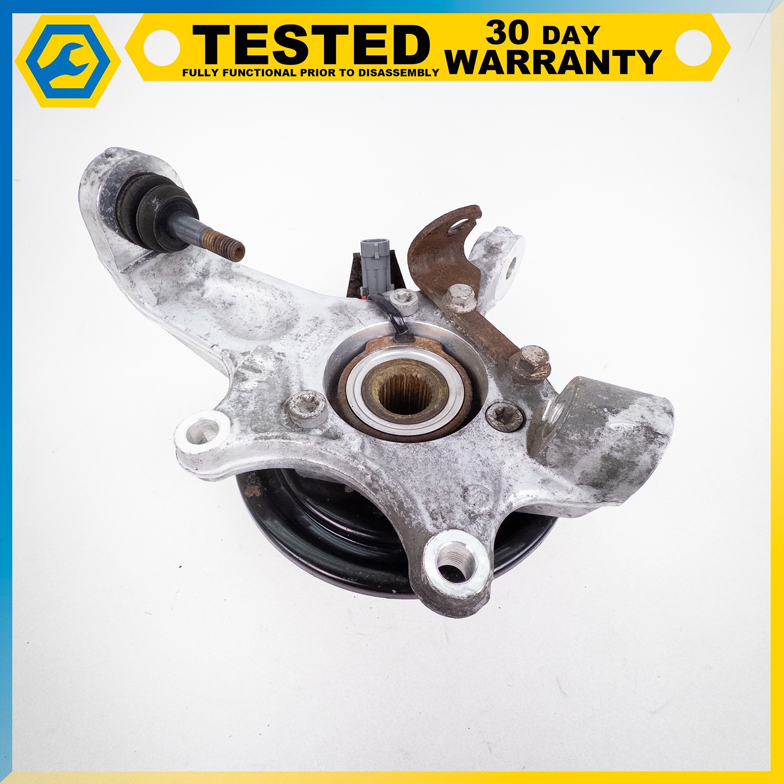 05-13 CHEVROLET CORVETTE C6 XLR REAR RIGHT PASSENGER SIDE SPINDLE KNUCKLE HUB OE