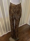 DAISY STREET RELAXED SHIRT & PANTS IN LEOPARD PLISSE Shirt Sz. M-Pants Sz. S — photo 9
