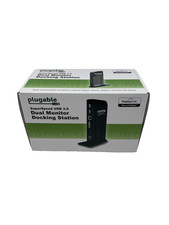 Plugable USB 3.0 Universal Laptop Docking Station Dual Monitor / Windows UD-3900