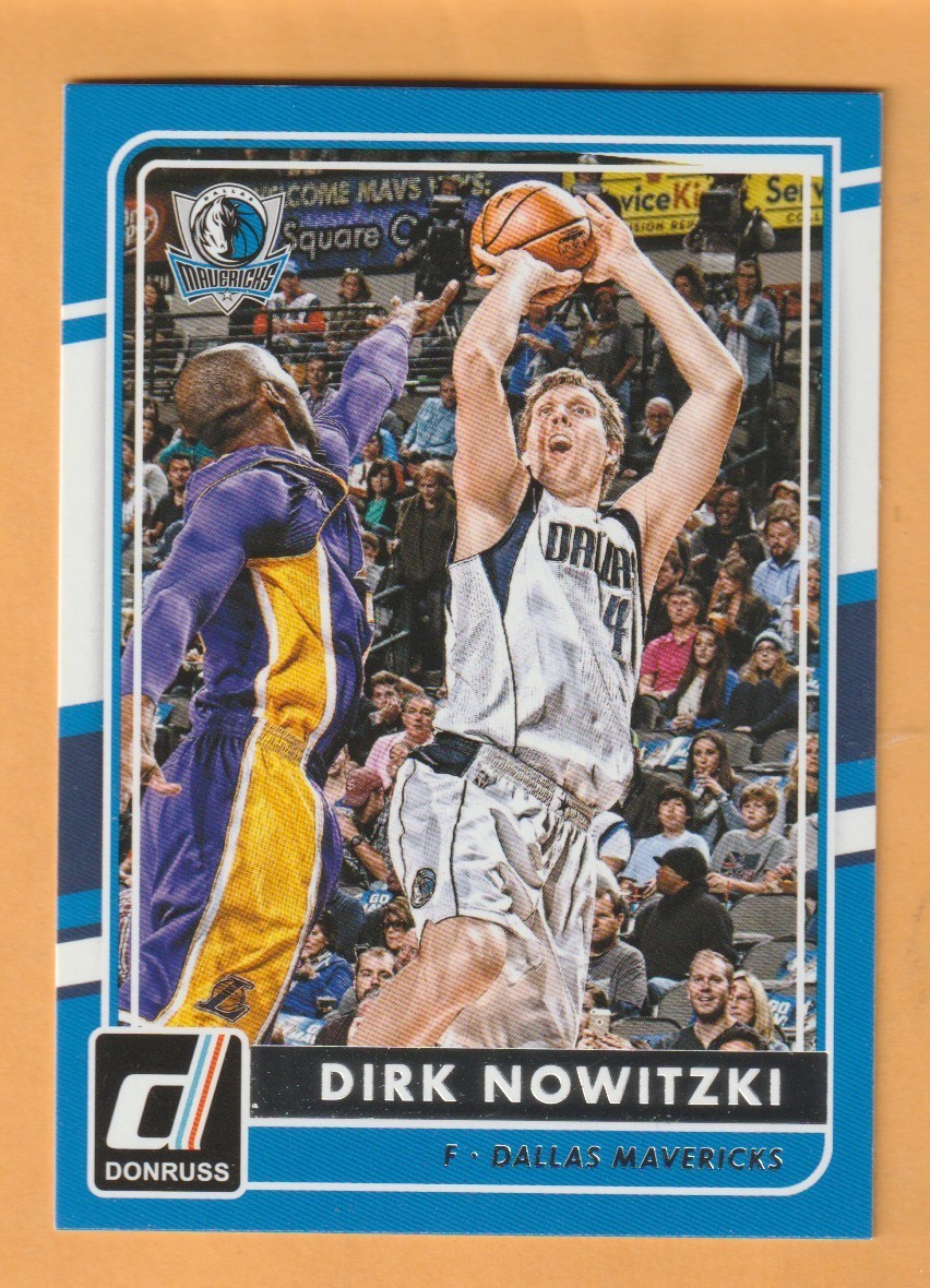 Dirk Nowitzki Dallas Mavericks 2015-16 Donruss #196