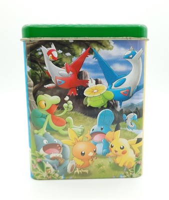 Pokemon Center 2005 butter pie candy tin Latios Latias Mudkip