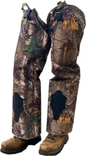 Realtree Snake Chaps - Full Protection Camo Gaiters for Men  Women