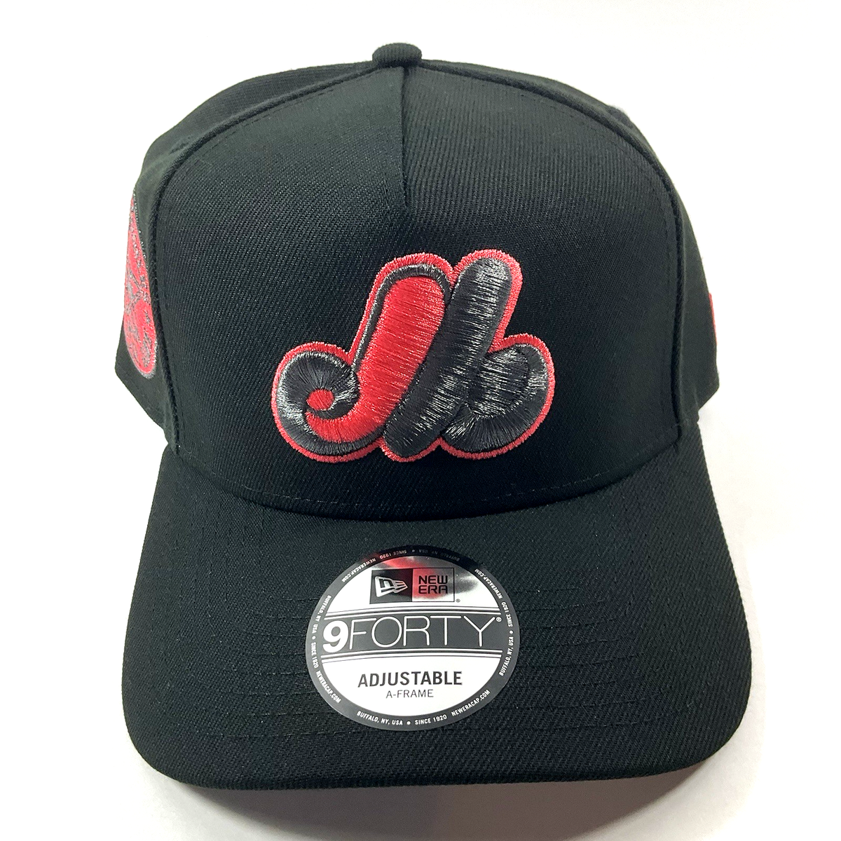 New Era Montreal Expos Exclusive Black Infrared 9FORTY A-Frame
