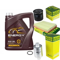Mann Inspektionspaket Filterset 5L Mannol Energy 5W-30 FüR Opel Speedster