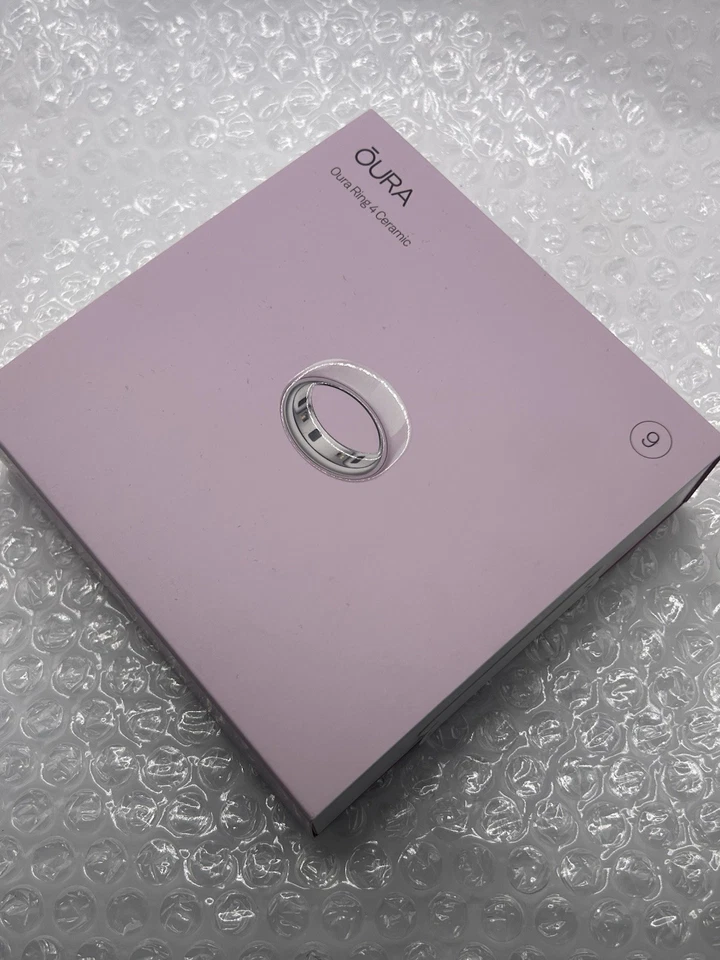Oura Ring Gen 4 尺寸 9 陶瓷花瓣粉色 | 全新! — 第 2/3 张图片