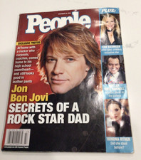 People magazine Jon Bon Jovi November 2002