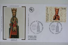 ENVELOPPE PREMIER JOUR ANDORRE 1995 VIERGE DE MERITXELL