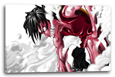 Lein-Wand-Bild: One Piece Monster Monkey D. Luffy Anime
