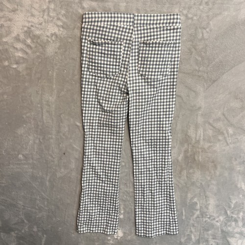 HAYDEN LOS ANGELES Size SMALL High Waisted Blue & White Plaid Gingham Pants - Picture 8 of 9