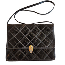 Shoulder Bag Black 1970s Vintage Bags, Handbags Cases for sale