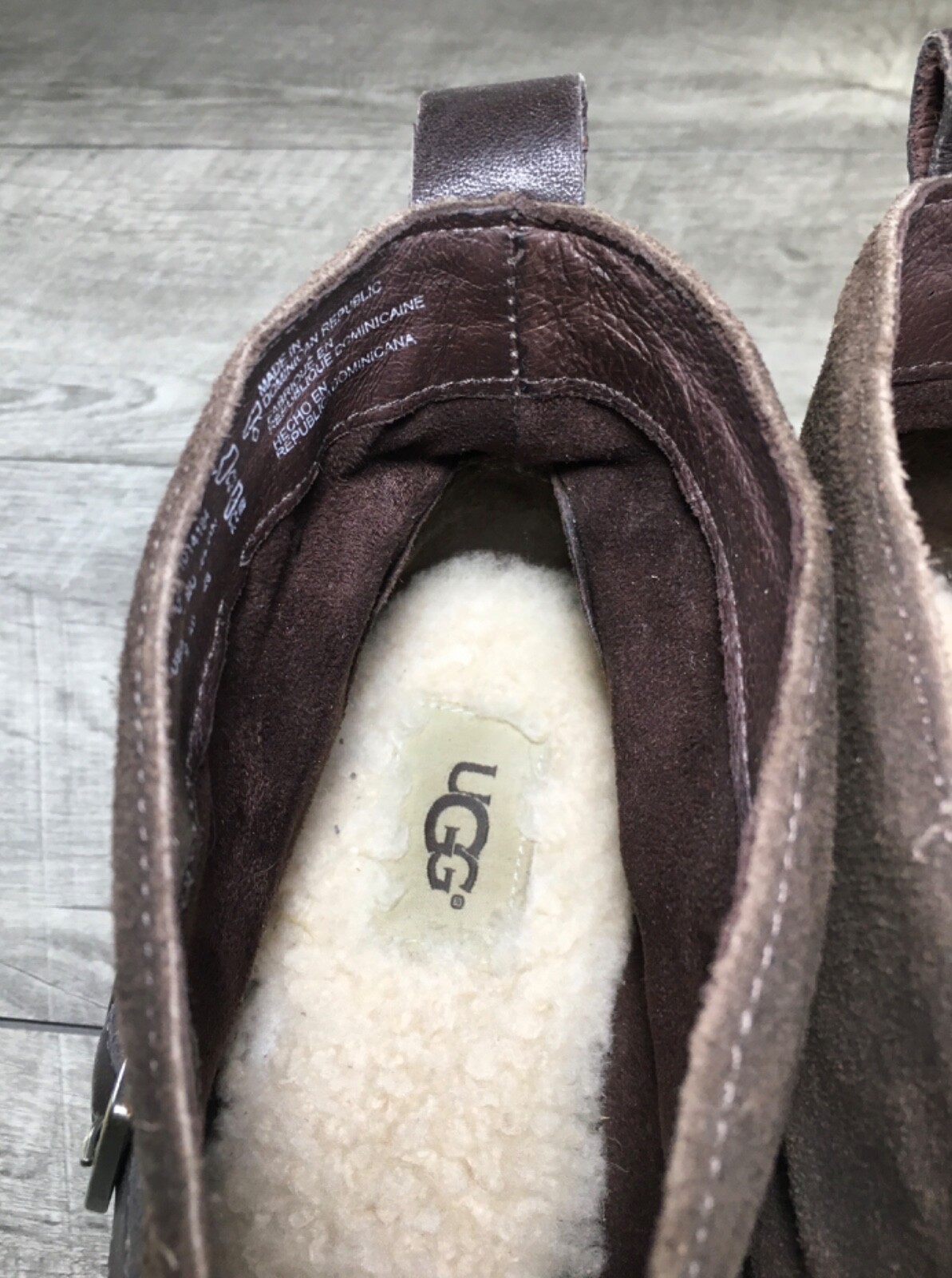 Women’s UGG Australia Shearling Wright Belted Sue… - image 9