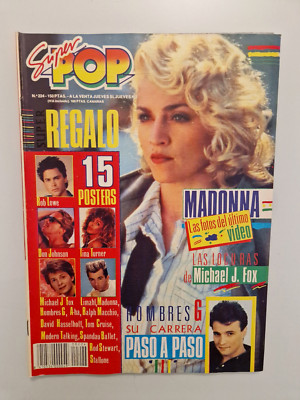 MADONNA /Limahl /Spandau Ballet /Modern Talking / A-ha/Rob Lowe - Super Pop 1986