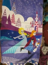 WDW Disney Store Frozen Anna Else Olaf Beach Towel Beachtowel Brand New with Tag