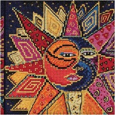 Celestial Dance Beaded Cross Stitch Kit - Sun and Moon 2018 LB141814