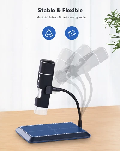 TOMLOV 1000x Digital Microscope USB Microscope 1080P Coin Scope Camera Magnifier - Picture 9 of 16