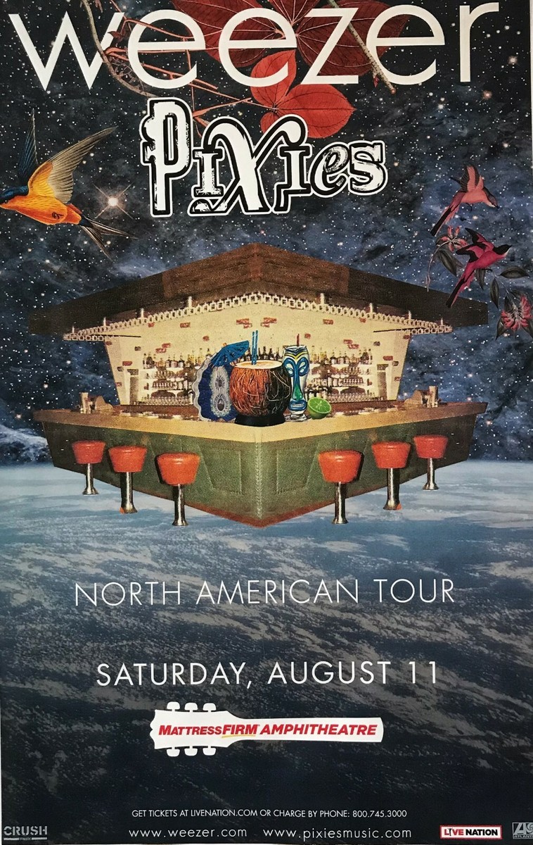 WEEZER /PIXIES /THE WOMBATS 