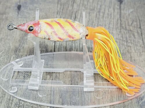 LEURRE DE PÊCHE VINTAGE FRED ARBOGAST HULA POPPER COMME NEUF