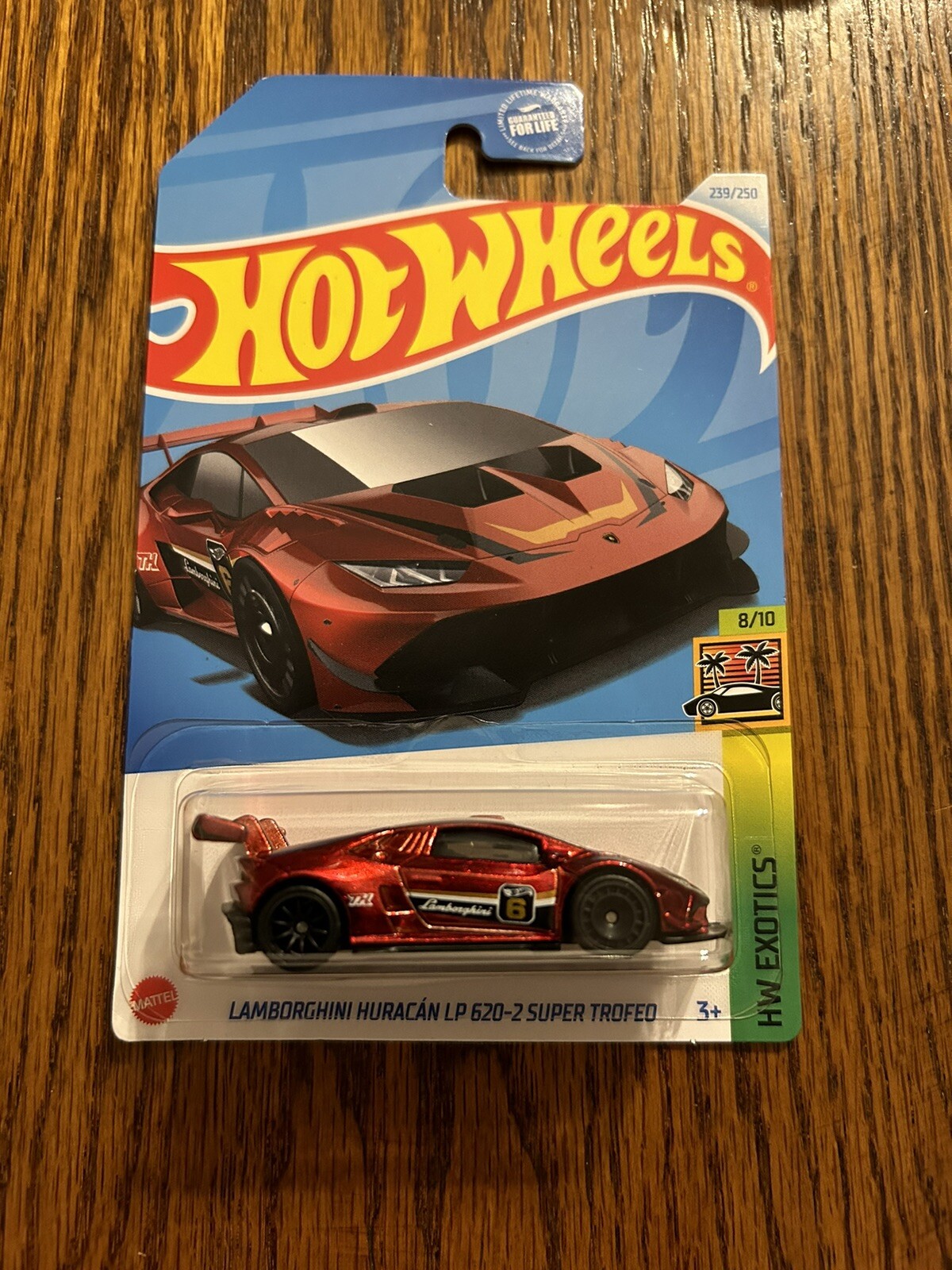 2024 HOT WHEELS SUPER TREASURE HUNT HURACAN LP 6202 SUPER